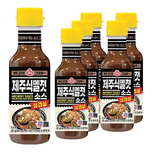 오뚜기 삼겹살 제주식 멜젓소스