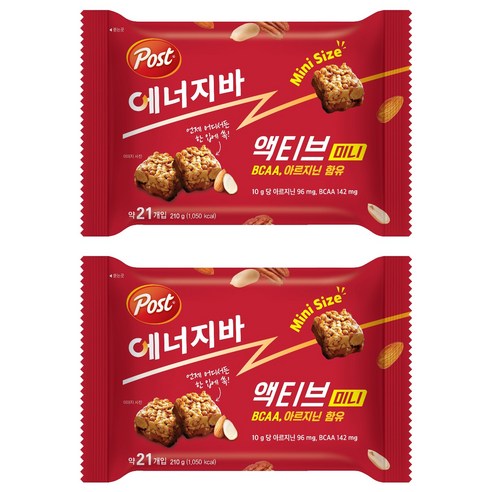 포스트 에너지바 액티브 미니