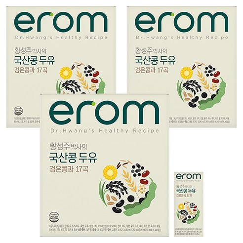이롬 황성주 박사의 국산콩 두유 검은콩과 17곡