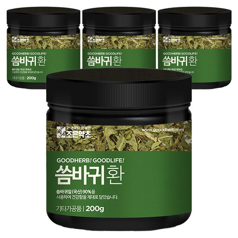 조은약초 프리미엄 씀바귀환, 4개, 200g