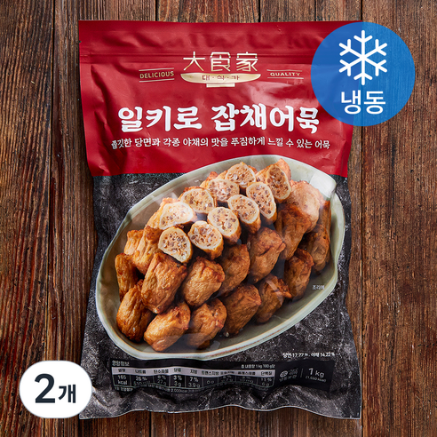 [로켓프레시] 대식가 일키로 잡채어묵 (냉동)