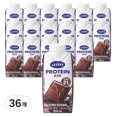 얼티브 프로틴 초코맛