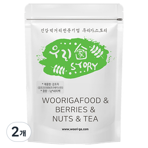 우리가스토리 감초차 티백