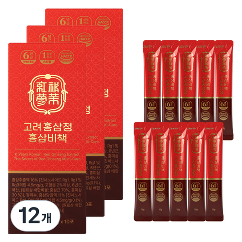 웰트릿 고려홍삼정 홍삼비책 10p