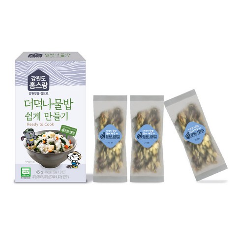 홈스랑 더덕나물밥 쉽게 만들기 3p