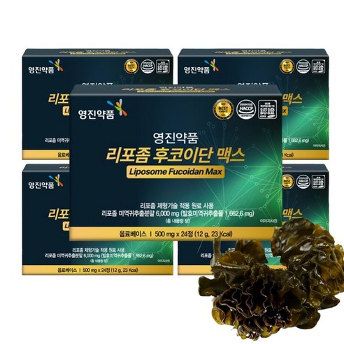 영진약품 완도 미역귀 추출 리포좀 후코이단 맥스