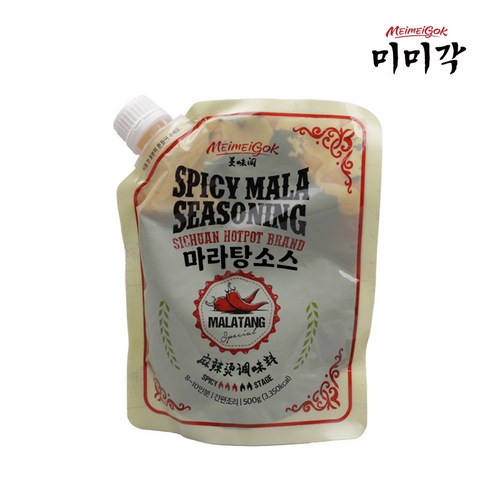 미미각 마라탕 소스, 500g, 4개