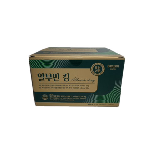 대원제약 알부민킹 (33gX30병) 1박스 // AO