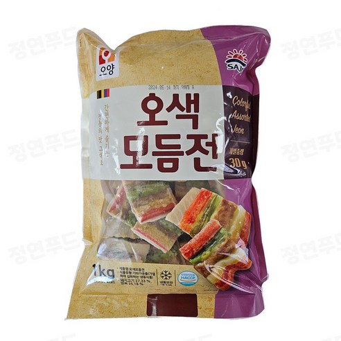 [에이치에이유통] 사조 오양 오색 모듬전 1kg
