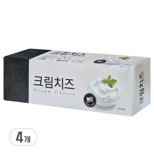 도노 크림치즈, 4개, 1.36kg