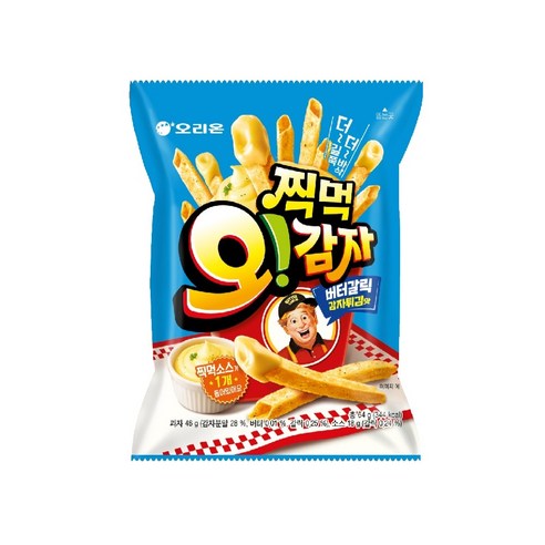 오리온 찍먹 오감자 버터갈릭 감자튀김