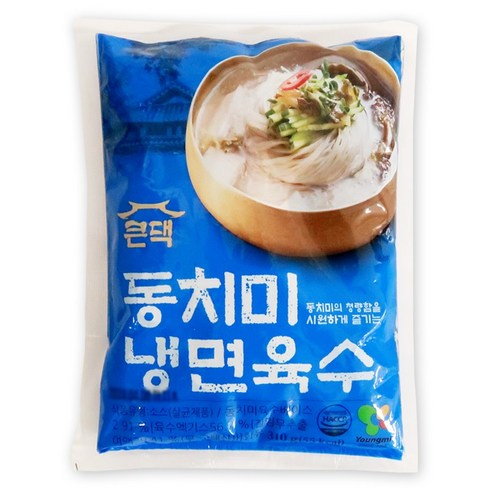 큰댁 영미 동치미 냉면육수 310g