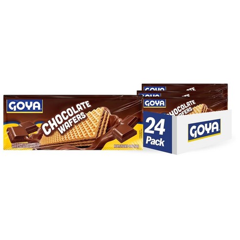 GOYA FOODS 웨이퍼 초콜릿 140G 5온스 24개