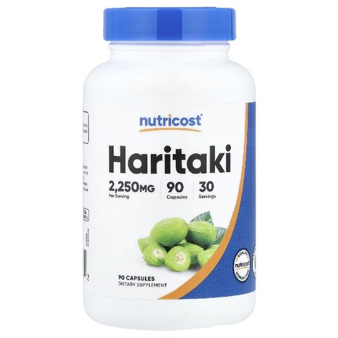 뉴트리코스트 가자나무 Haritaki 캡슐 90정, 90정, 1개