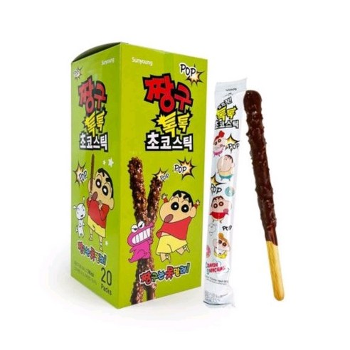 짱구 톡톡 초코스틱, 360g, 1개