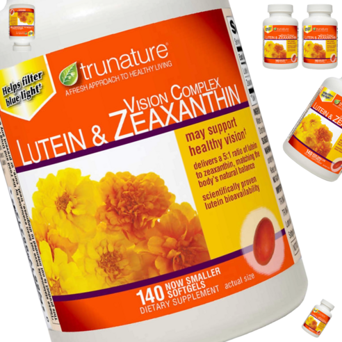 트루네이처 비젼 콤플렉스 루테인 지아잔틴 소프트젤 (trunature Vision Complex Lutein Zeaxanthin Softgels)