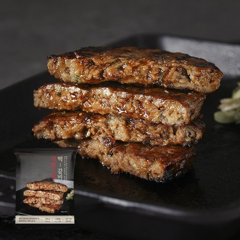 직화그릴 떡갈비 1팩(2장), 20개, 160g