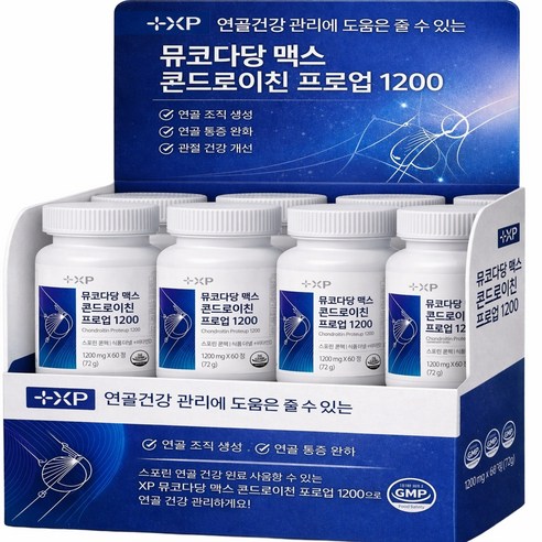 [관절엔 튼튼] 콘드로이친 1200 무릎 통증 알약, 1개, 120정