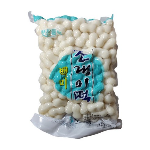 (무)맛찬들백미조랭이떡 1kgX5개