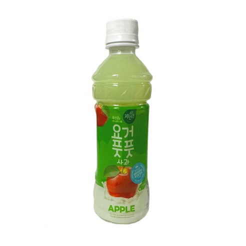 자연은 340ml 웅진 사과음료수 요거 풋풋 사과 12페트