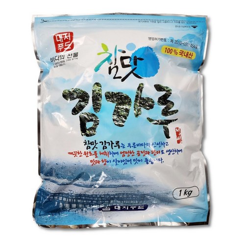 대지푸드 참맛 김가루 조미 업소용, 1개, 1kg