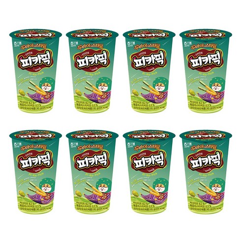 두바이스타일 피카픽, 45g, 8개