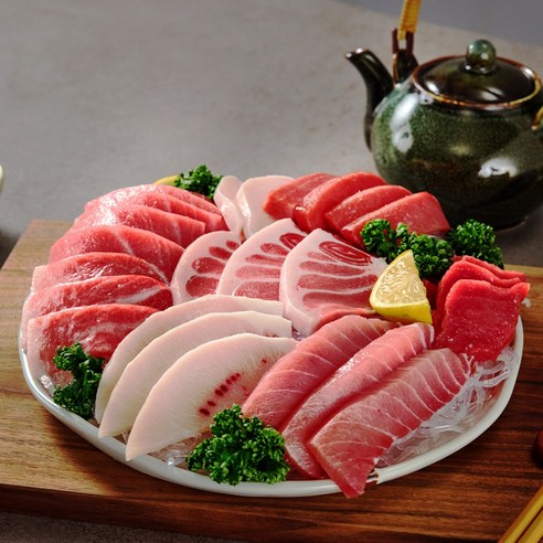 튜나바이브 참치회 세트 1~4번 (2인~6인) 600g~1000g이상 5성급호텔 협합육제거 넉넉한 대용량 블럭 유럽인증제품 프리미엄 참다랑어 유일유럽수출 최고급 냉동 참치회