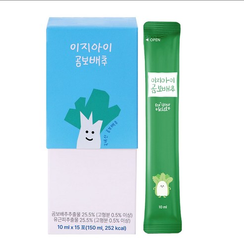 이지아이곰보배추 시럽 유아 아기 어린이 곰보배추액상스틱 배암차즈기 진액