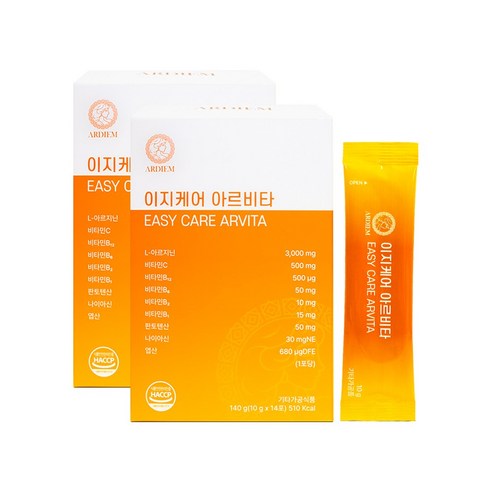 아르디엠 이지케어 아르비타 아르기닌멀티비타민 140g