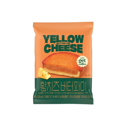 삼립 황치즈 버터파이, 6개, 50g