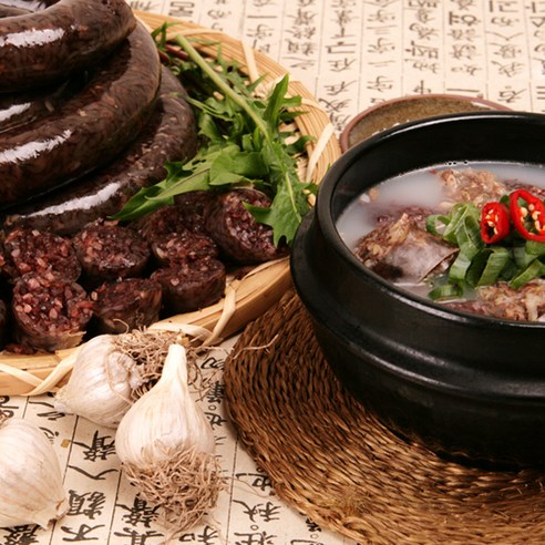 맥돈 순대 1kg 2kg 찰순대 고기순대 야채순대  우포따오기