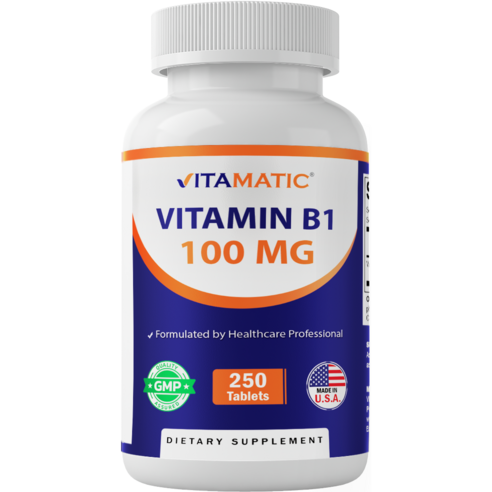 비타매틱 비타민 B1 (티아민 모노니트레이트) 100mg - 250정