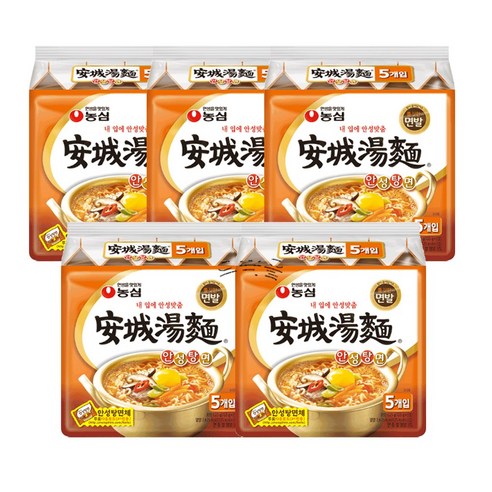 농심 안성탕면 125g, 25개
