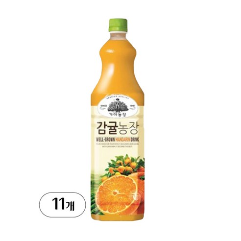 웅진 가야농장 감귤주스
