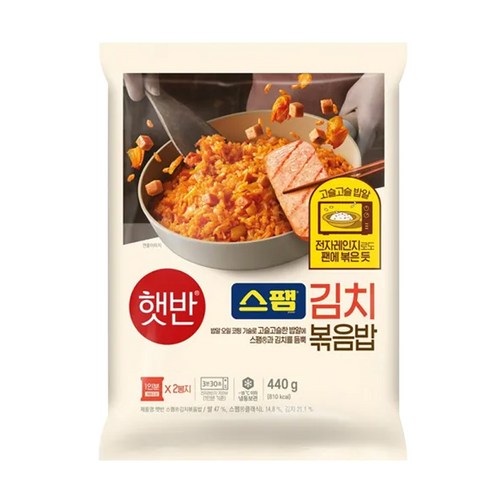 (프레시안) 스팸김치볶음밥 간편식 덮밥, 440g, 5개
