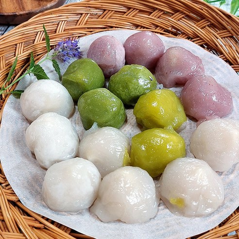 태백산채마을 산채가 영양간식 산채감자떡 1kg