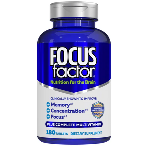 Focus Factor (캐나다 직송) 포커스팩터 두뇌건강 집중력 향상 FOCUS factor