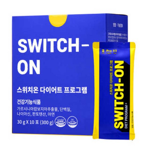 스위치온 다이어트 프로그램 프로틴 분리유청단백질 분말 파우더