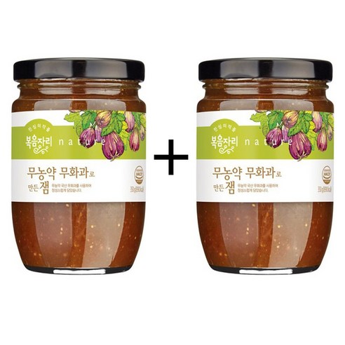복음자리 무농약 무화과잼 350g, 350g, 2개