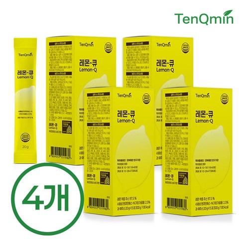 텐큐민 레몬큐 상큼한 레몬 커큐민 기획세트, 60개, 20g
