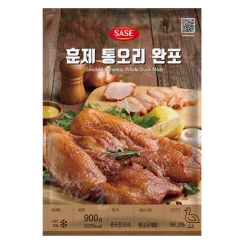 사세통상 훈제 통오리완포900g 9개