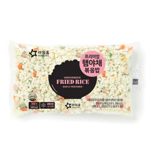 [아워홈] 프리미엄 햄야채 볶음밥 300g, 300g, 10개