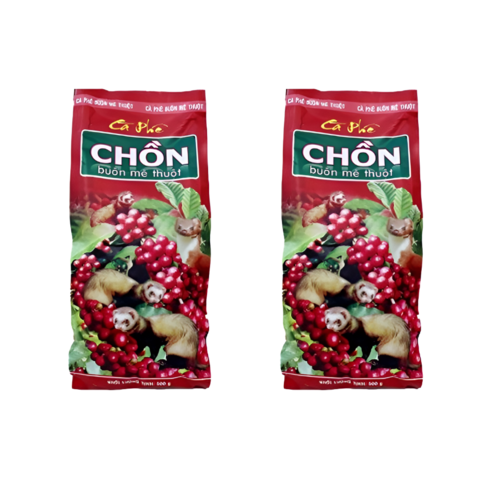 베트남 Buon Me Thuot 족제비 커피 분쇄형 ca phe chon