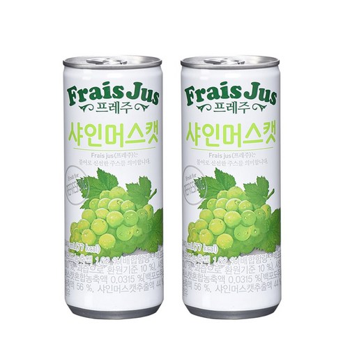 프레주 샤인머스캣 240ml 60캔