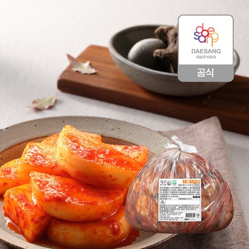 종가집 무섞박지 5Kg 설렁탕 깍두기용 무석박지