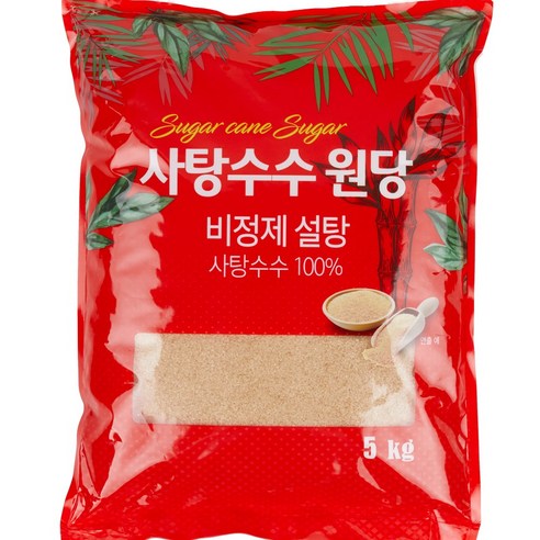 달곰 사탕수수 비정제 원당 설탕