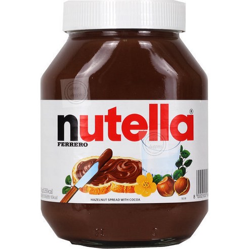 페레로 누텔라 쨈 1kg/헤이즐넛 초콜릿 잼 초콜렛잼