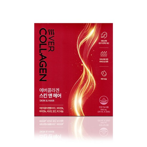 에버콜라겐 스킨 앤 헤어 20mlX28포X2박스