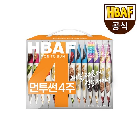 바프 먼투썬 4주 하루견과 560g