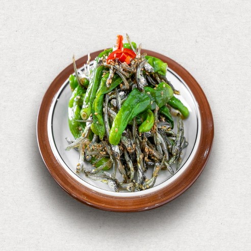 [오수연푸드] 반찬 꽈리고추멸치볶음 100g/200g, 100g, 1개